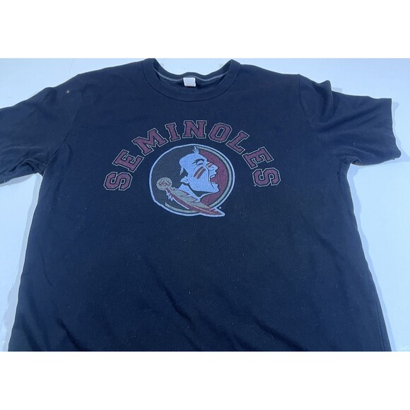 Florida State Seminoles FSU Black Short Sleeve T-Shirt Size Large - Picture 3 of 6
